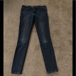 Womens Blue Low Rise Mossimo Skinny Jeans Size 4/R 27